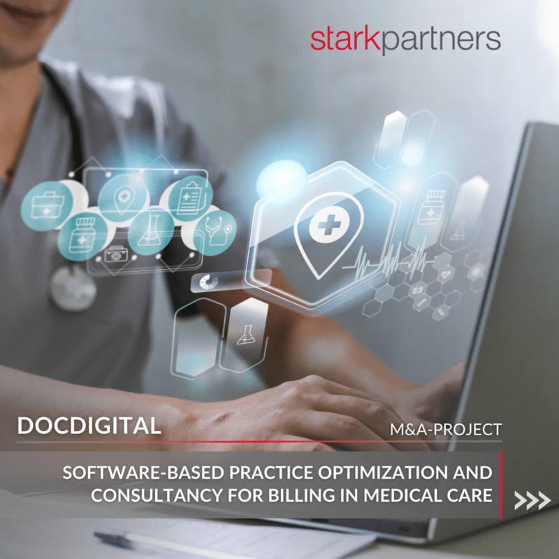 Investment opportunity in an established and fast-growing consultancy for software-based billing solutions in the healthcare sector